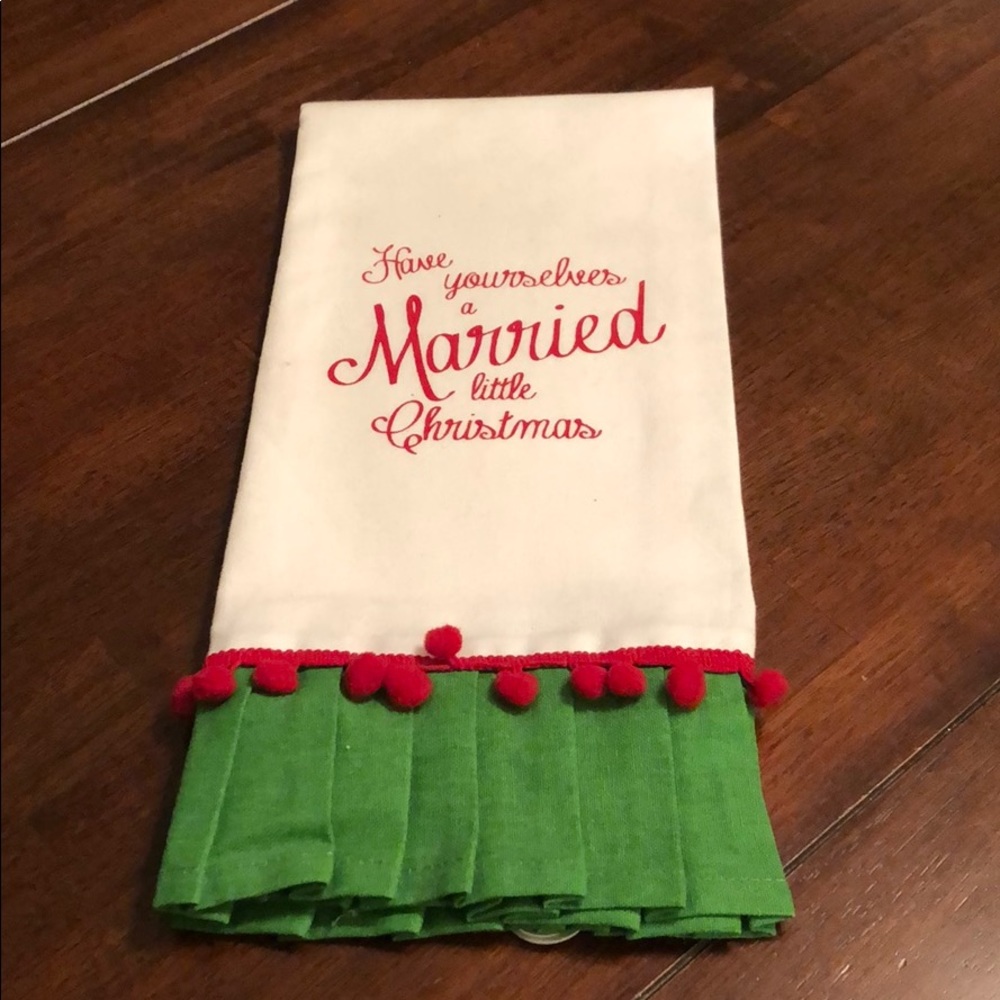 NWT Christmas kitchen towel